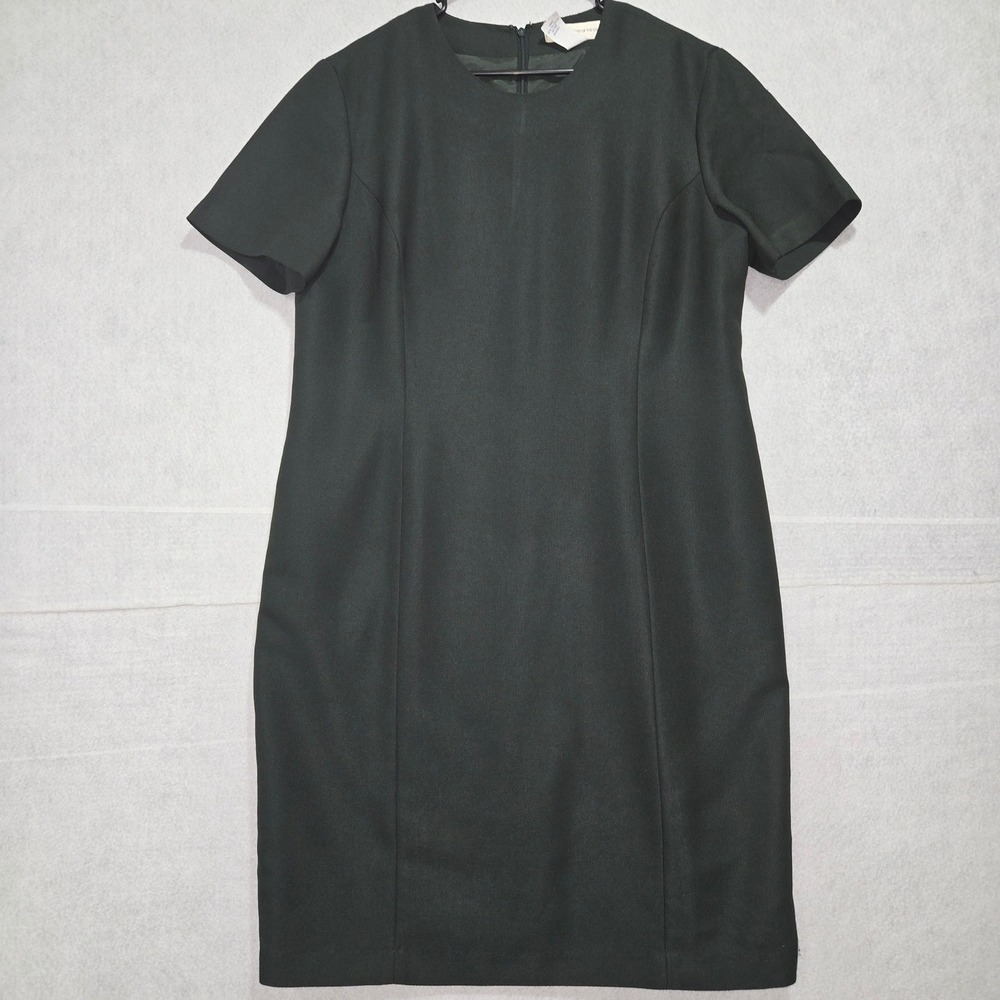 Girl Scouts of the USA Uniform Dress Green Short‎ Sleeve Classic Fit Size 16